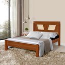 Ver imagem 1 de Cama de Casal Madeira Magnolia Castanho
