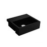 Cuba de semi-encaixe retangular L733.95 33x36,5cm ébano Deca - 1