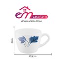 Ver imagem 3 de Kit 2 Xícaras de Chá Vidro Ageria Decorado em Casa Tem 220ml