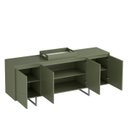 Ver imagem 2 de Buffet Serra do Mar 4 Portas com Bandeja Movel com Vidro Cor Menta - Artely