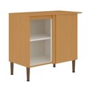 Ver imagem 4 de Balcão de Cozinha Canto 100% MDF Essência Bege/Freijo/White Laca
