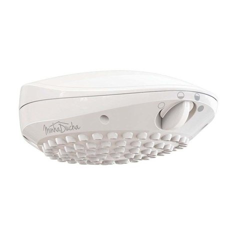 Chuveiro elétrico 220V 6200W Minha Ducha branco Corona