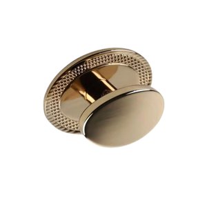Puxador Ponto Beetle com Base Granada Gold ZP5402A00 Zen Design 01 unidade