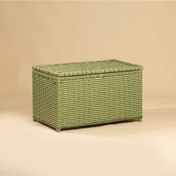 Baú Cesto Organizador Brinquedos Quarto 40x70x40 Grande Reforçado Fibra Sintética Junco 112 Litros:v - 1