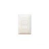 Interruptor One Touch 4x2 PAD paralelo duplo branco ON - 1