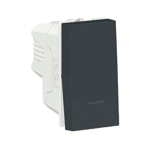 Módulo interruptor intermediário 10A 250V 1 módulo grafite Schneider