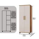 Ver imagem 3 de Multiuso Área de Serviço Citrino Cor:freijo Wood / Off White