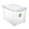 Caixa organizadora médio alto Color Kids 30L cristal Ordene - 1