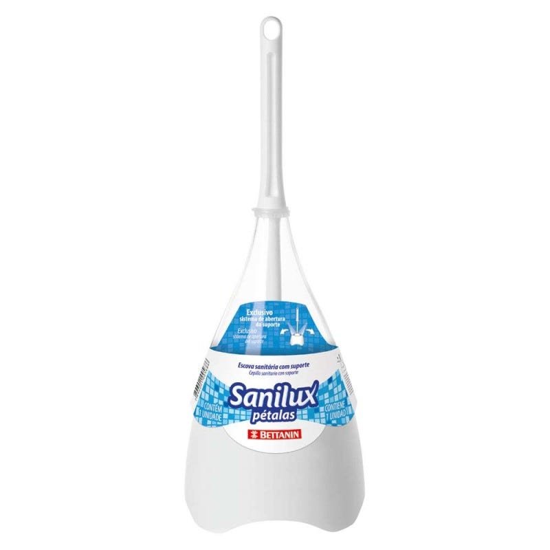 Escova sanitária Sanilux pétalas branca Primafer - 1