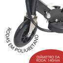 Ver imagem 6 de Patinete Elétrico 120w Dobrável com Assento e Kit de Proteção Motorizado 24v Preto Importway Bwpeak