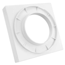 Ver imagem 3 de Ralo Oculto Invisível com Tela 15x15 Quadrado Plástico Branco Ps Área Interna Externa Universal