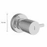 Acabamento de Registro Link 3/4" - 4900.c.pq.lnk - Deca - 3
