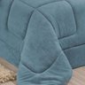 Coberdrom Robust Queen Manta Soft Sherpa Lã de Carneiro Pesado Grosso 1 Peça - Azul Celeste - 3