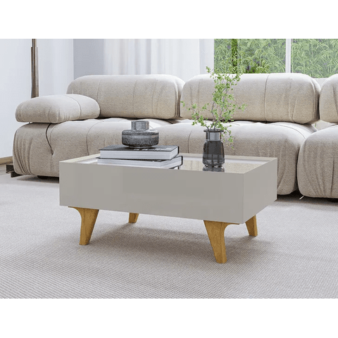 Mesa de Centro Sena Off White - Bechara