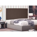 Ver imagem 3 de Cabeceira Painel Queen 1,60m Ravenna Suede Caramelo - Pallazio