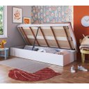 Ver imagem 2 de Cama Solteiro Box Baú Bogotá para Colchões 78x188 Cm Cb1080 Art In Móveis