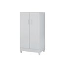 Ver imagem 2 de Armário Organizador Multiuso Sapateira Slim 2 Portas Branco