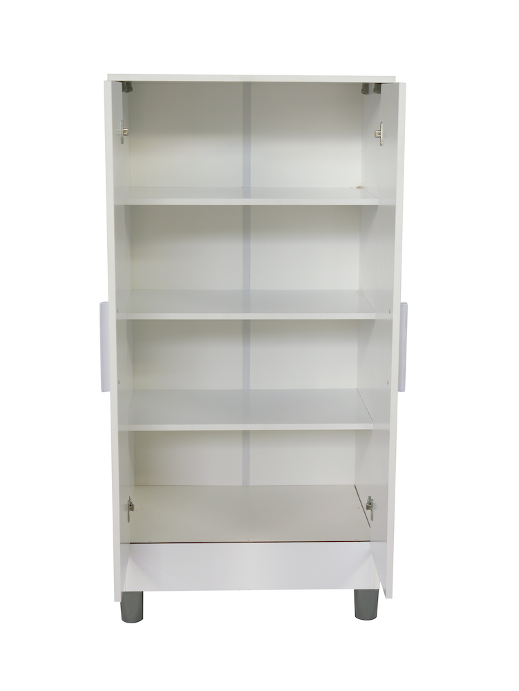 Armário Organizador Sapateira Slim 2 Portas - Branco - 8