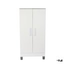 Ver imagem 6 de Armário Organizador Multiuso Sapateira Slim 2 Portas Branco