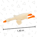 Ver imagem 2 de Xuxão Travesseiro Corpo Gigante 1,40m Pelúcia Ultra Aconchegante Dormir Abraçar