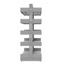 Ver imagem 5 de Estante Biblioteca de Centro com 10 Bandejas - 2,00x0,92x0,58m - Sa - 13123