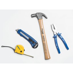 Kit de Ferramentas Tramontina com Martelo Estilete Alicate e Trena 4 Peças Tramontina - 2