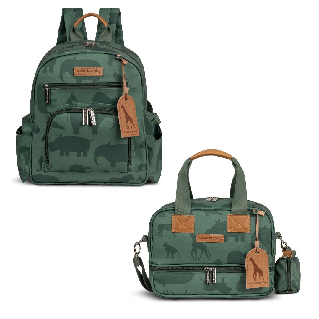 Kit Mochila Noah + Frasqueira Térmica Safari Verde - 1