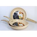 Ver imagem 5 de Frigideira Ceramica 24cm Antiaderente com Tampa Vidro Fratelli