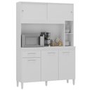 Ver imagem 1 de Armario Cozinha Ceara com 5 Portas Branco