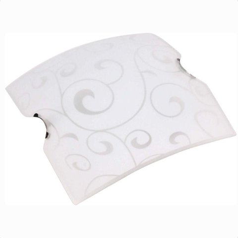 Plafon Taschibra Angra 30cm Quadrado E27 Bivolt