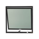 Ver imagem 1 de Janela Maxim ar de alumínio classic preto - 60x60
