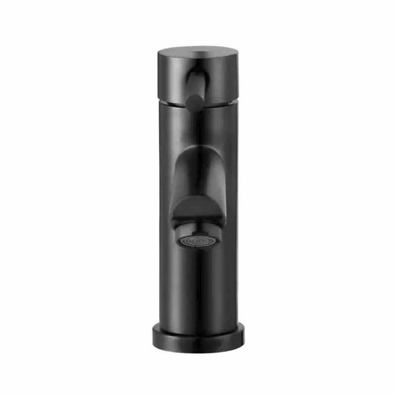 Torneira Monocomando Baixa para Banheiro Inox Lis Preta - 4