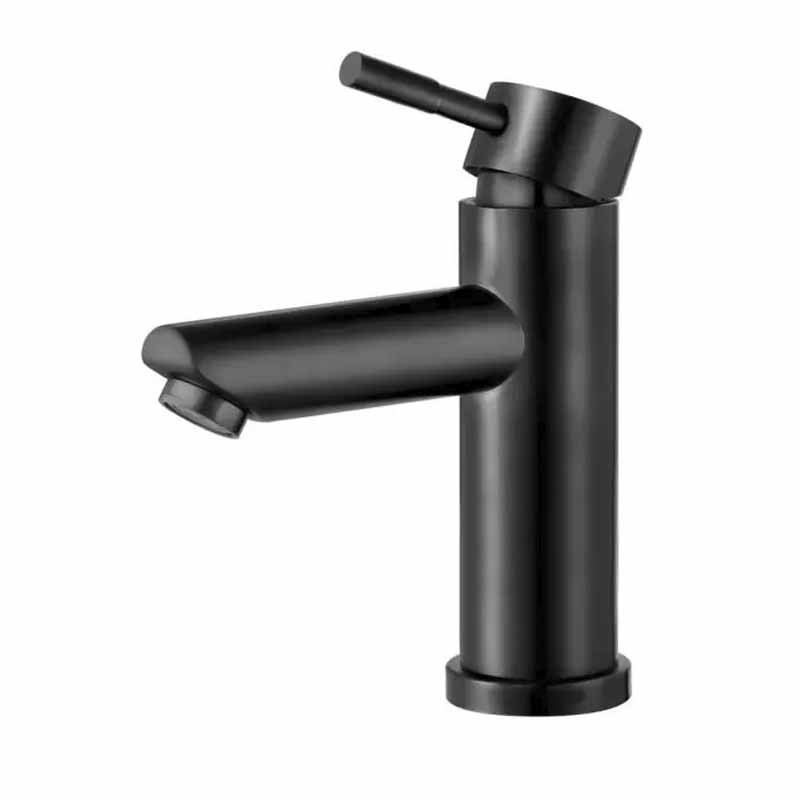 Torneira Monocomando Baixa para Banheiro Inox Lis Preta - 2