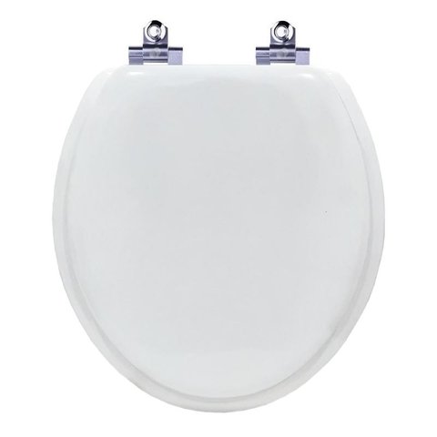 Tampa de Vaso Almofadada Amortecedor Izy Branco para Deca