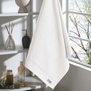 Ver imagem 2 de Toalha de Banho Rosto Pérola Jacquard Dohler 100% Algodão Branco