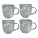 Ver imagem 1 de Conjunto 4 Canecas Chá Cerâmica Anastásia 397ml Cinza