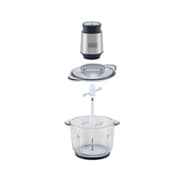 Mini Processador Gourmand Gris 2 Litros Black & Decker Mp300g 127v - 3