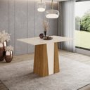 Ver imagem 1 de Mesa de Jantar Orus 120 S/ Vidro Nature/off White - Henn