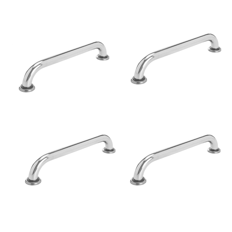 Kit 4 Alças Barra de Apoio 80cm P Banheiro Idoso Deficiente