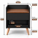 Ver imagem 6 de Mesa de Cabeceira Easy Plus Novo Tamanho Byhouse
