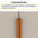 Ver imagem 3 de Roupeiro Joinville com Espelho 6 Portas Tcil:cinamomo/off