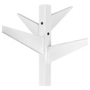 Ver imagem 3 de Cabideiro para Closet Rangifer Mancebo de Madeira com Roupas Resion Cabideiro Reticulado Branco