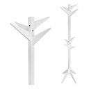 Ver imagem 1 de Cabideiro para Closet Rangifer Mancebo de Madeira com Roupas Resion Cabideiro Reticulado Branco