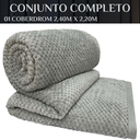 Ver imagem 4 de Cobertor de Casal Queen Size Grosso Kiley Antialergico Super Fofinha:cinza