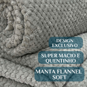 Ver imagem 3 de Cobertor de Casal Queen Size Grosso Kiley Antialergico Super Fofinha:cinza