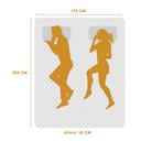 Ver imagem 6 de Cama Box King Bipartido Elegance Suede Colchão Molas Ensacadas Marrom Royal Sleep