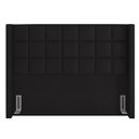 Ver imagem 6 de Cabeceira Cama Box Casal 140cm Pisa P02 Sintético Preto - Mpozenato