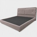 Ver imagem 5 de Cama Japonesa com Cabeceira Seo Yun Queen Veludo Nobre Avelã - Sallar Home