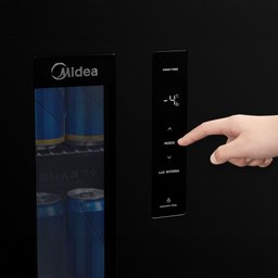 Cervejeira Midea Preta Frost Free 82l Mdrx150fggdx01 110v - 4