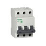 Disjuntor tripolar Easy9 63A curva C Schneider - 1
